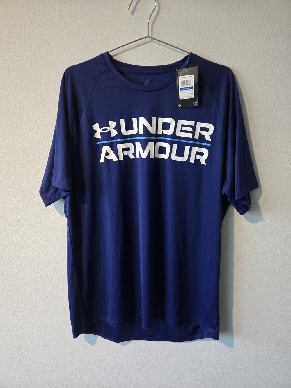 Under Armour Men’s Royal Blue Logo Short Sleeve Tee